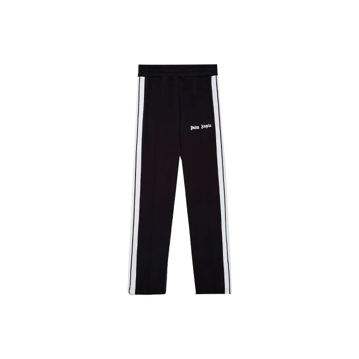 PALM ANGELS Side Stripe Straight Leg Track Pants