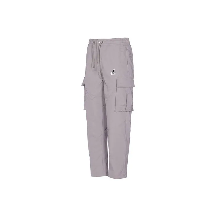 Jordan Utility Men Large Pocket Cargo Casual Pants Gray