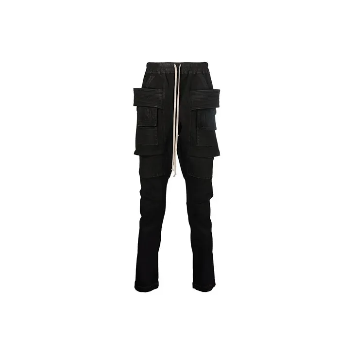 RICK OWENS/RO FW21 Cargo Pants Men's Black