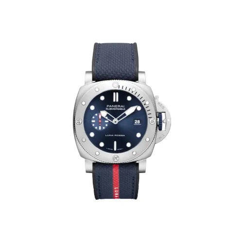 PANERAI Автоматический Механический Movement Мужские часы Submersible Collection, 44 мм, синий