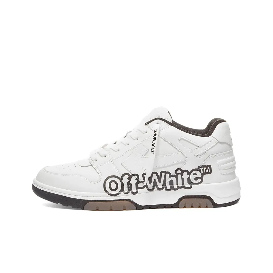 OFF WHITE Out Of Office Low Top For Walking Sneaker 'White Black'