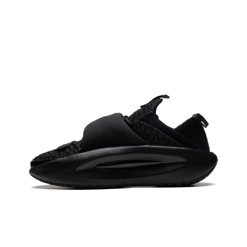 LiNing Cloud Travel Anti Slip And Wear Resistant Lightweight Rebound Low Top Sports Casual Shoes Men's Black