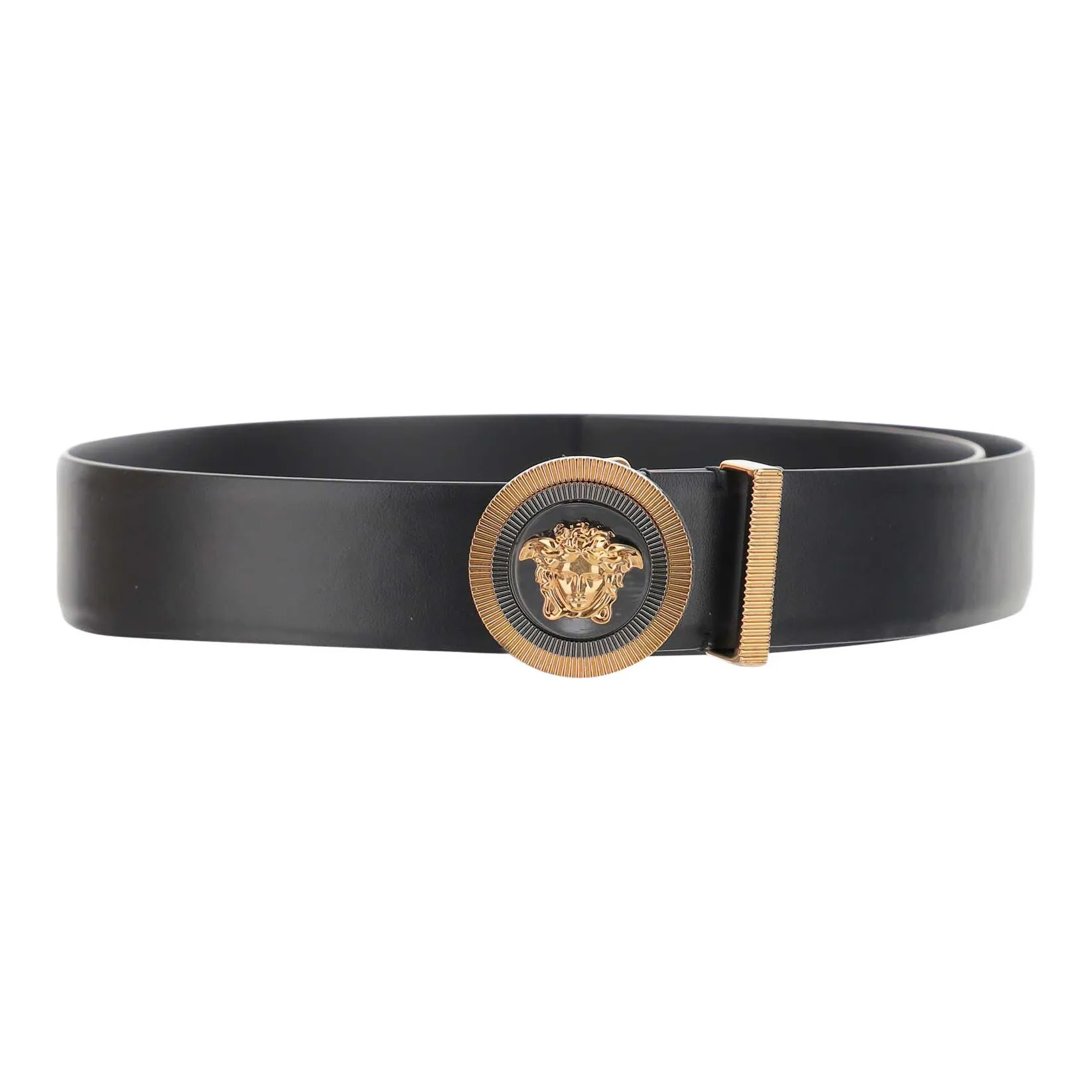 VERSACE Medusa Plaque Buckle Belt