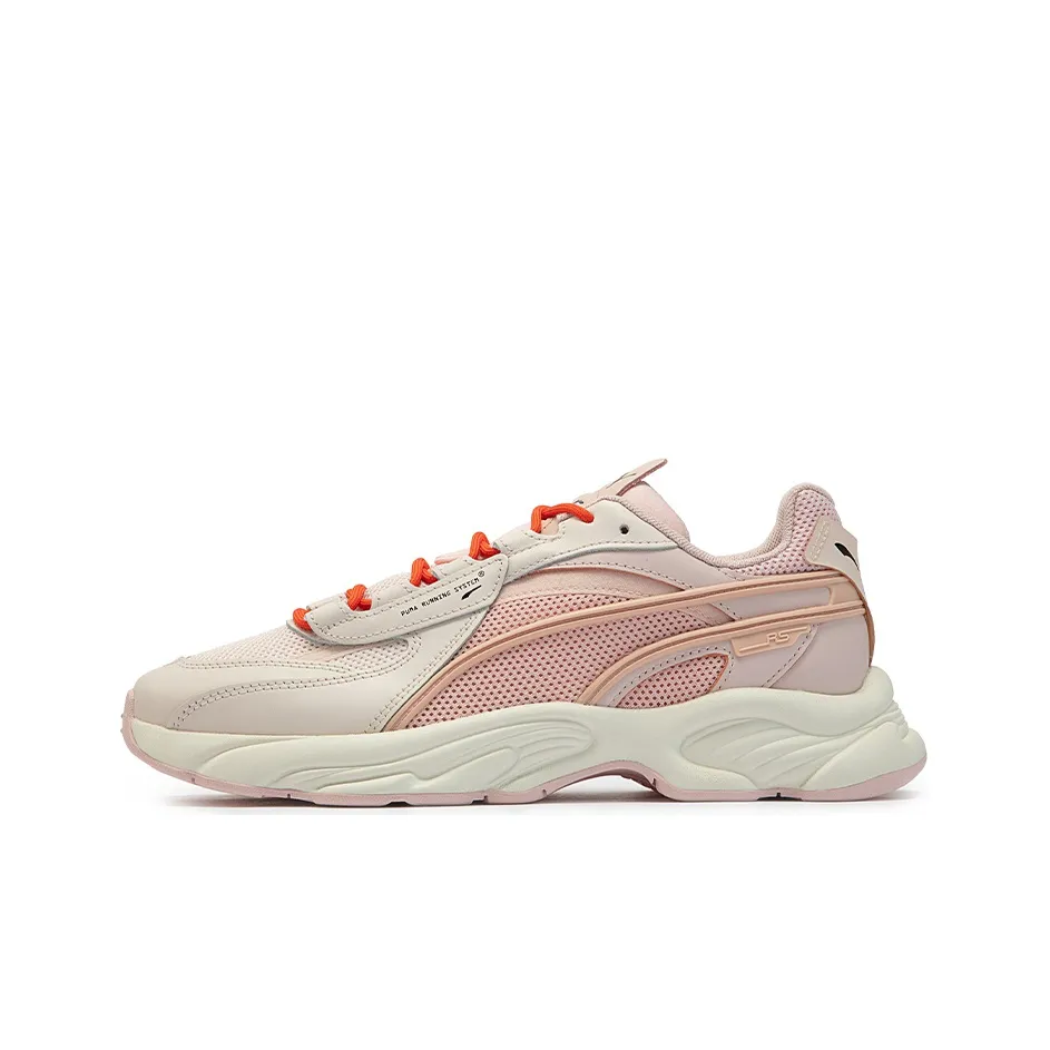 PUMA RS Connect Low Топ Casual Унисекс Бежевый Белый Розовый