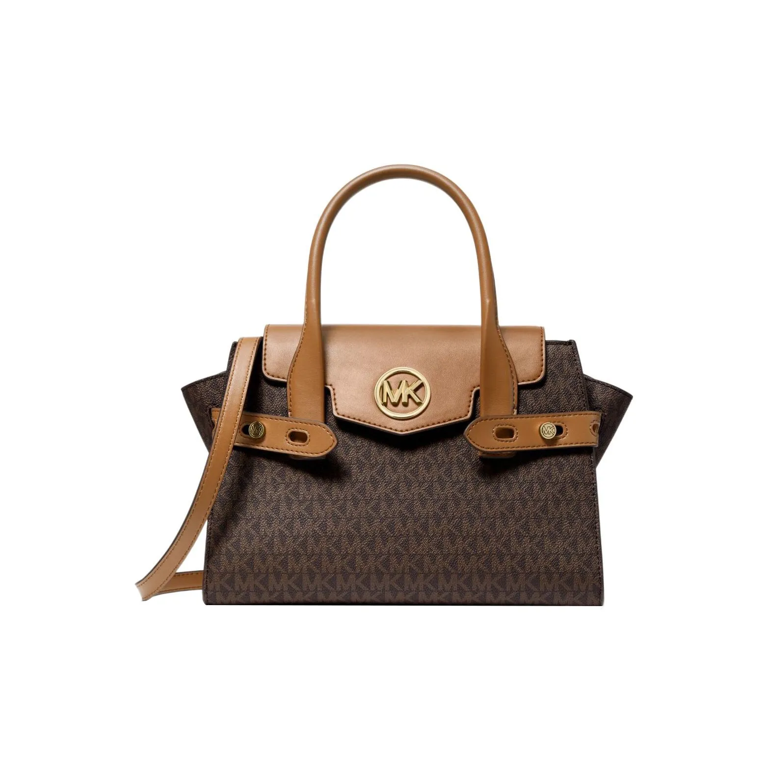 MICHAEL KORS Carmen Canvas Handbag, Shoulder Bag, Crossbody Bag Women's