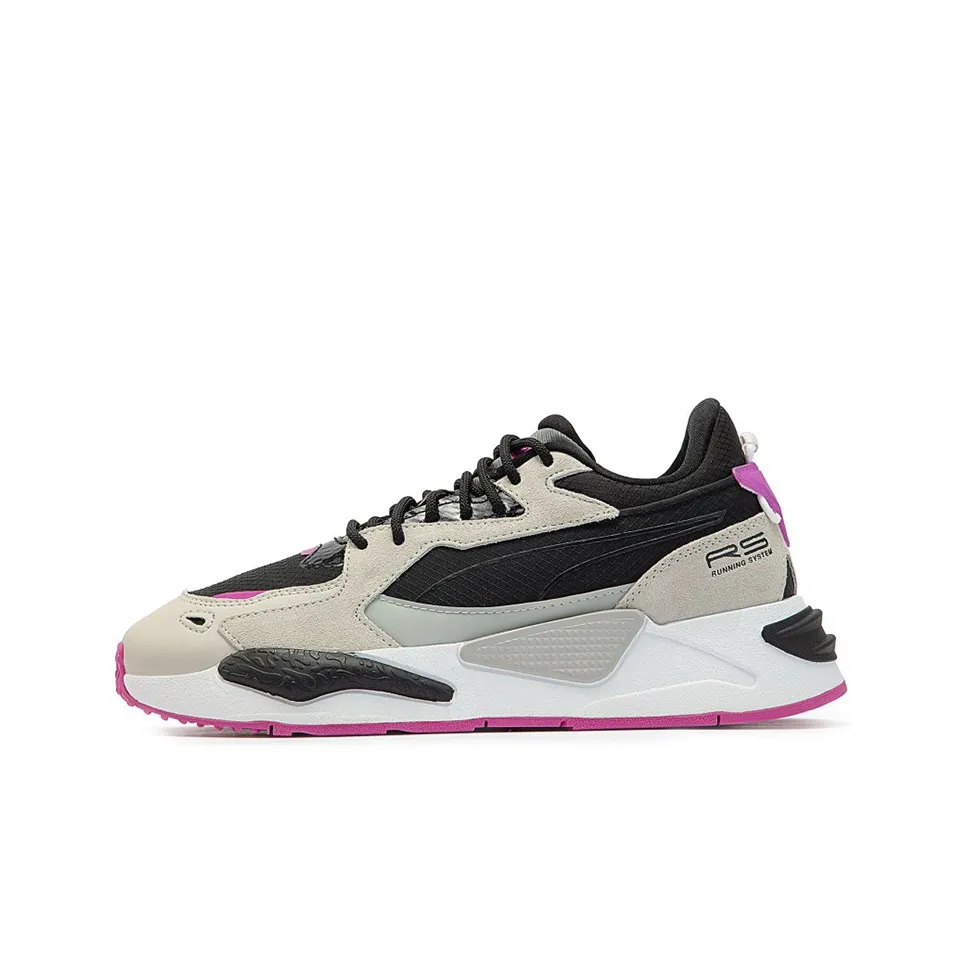 PUMA RS Z Luminous Low Топ Кэжуал Женский Черный Серый Фиолетовый
