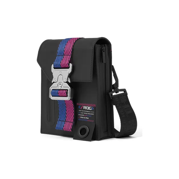 ROG Водонепроницаемый материал Slash Маленькая квадратная сумка сумка через плечо сумка на плечо ноутбук сумка обычный унисекс черный