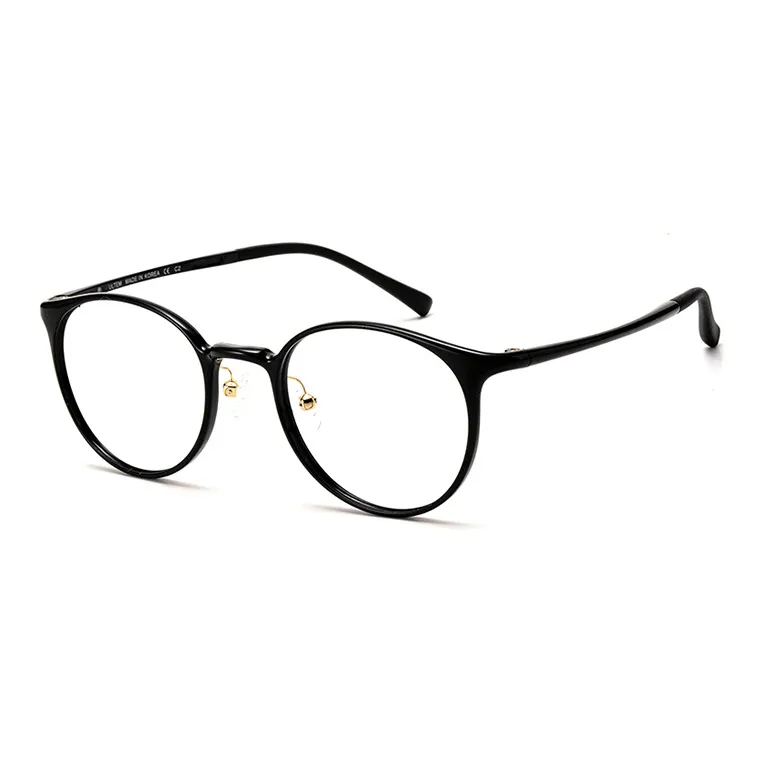 MUZU TR Memorial Plastic Round Eyeglass Frames Unisex MUZU TR Памятный пластик Круглые Оправы для очков Унисекс