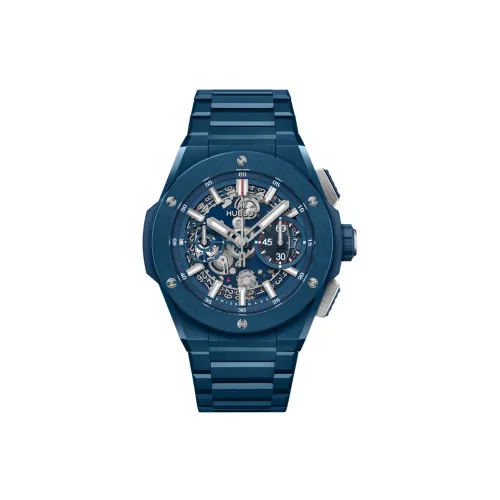 HUBLOT Автоматический Механический Movement Мужские Часы BIG BANG 42 мм с Вырезом