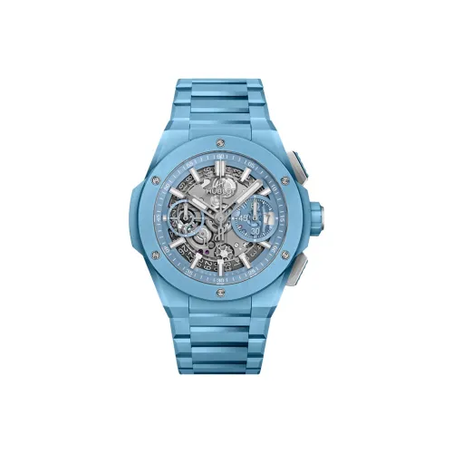 HUBLOT Автоматический Механический Movement Мужские Часы BIG BANG 42 мм Синие