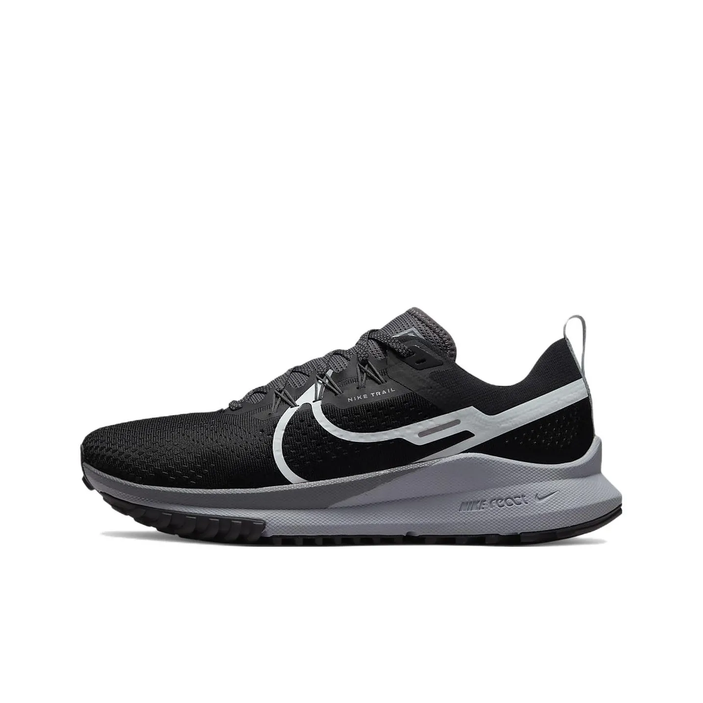 Nike React Pegasus Trail 4 Black Dark Grey