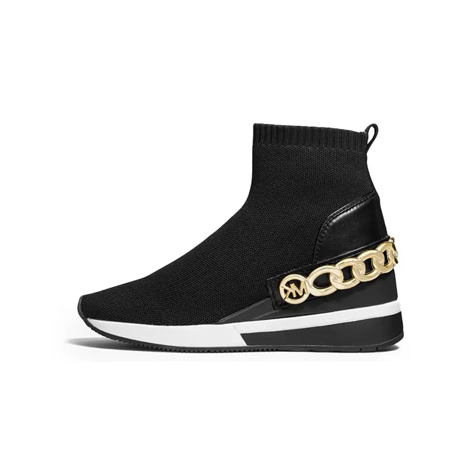 MICHAEL KORS Skyle Skateboard Shoes Women's Black