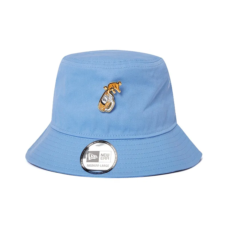 New Era Cotton Bucket Hats Синий Унисекс