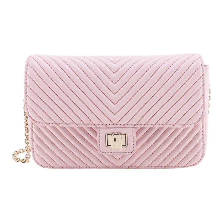 Furla Pop Star Кожа Сумка через плечо Женская Розовая