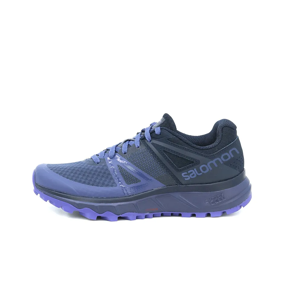 SALOMON Trailster W Low Top Outdoor Shoes Women's Purple Black