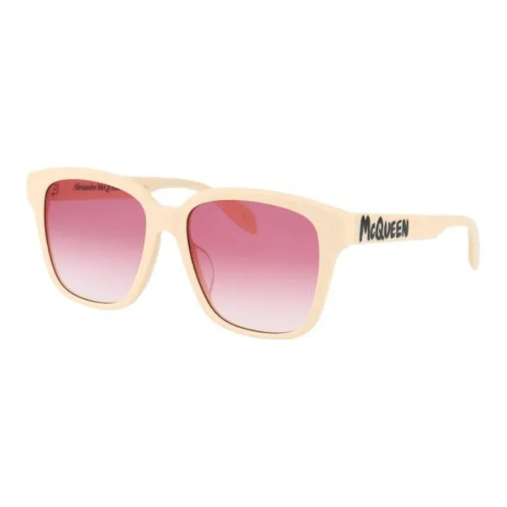 Alexander McQueen Sunglasses Women's Pink/White
