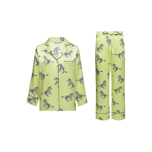 SOLO SETA Little Зебра Одежда Sets Женские Пижамные комплекты