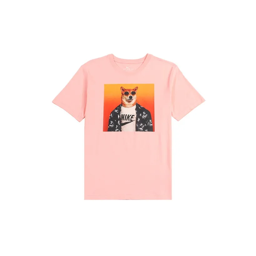Nike T Shirts Men's Pink