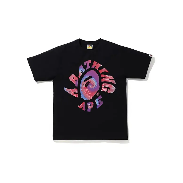 Bape Tie Dye Twist College Tee