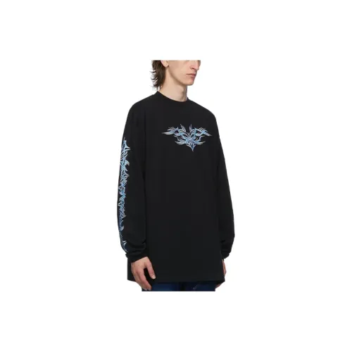 Vetements Черная Мужская Рубашка