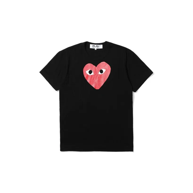 Comme Des Garcons Play Red Heart T shirt