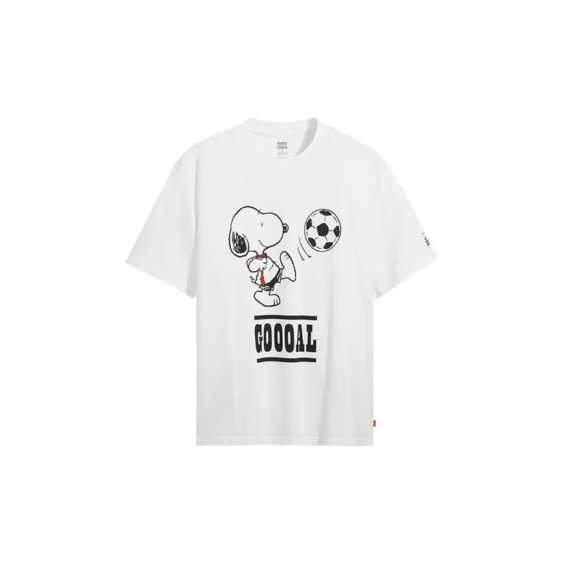 Levi's x Peanuts T Shirt Men's White