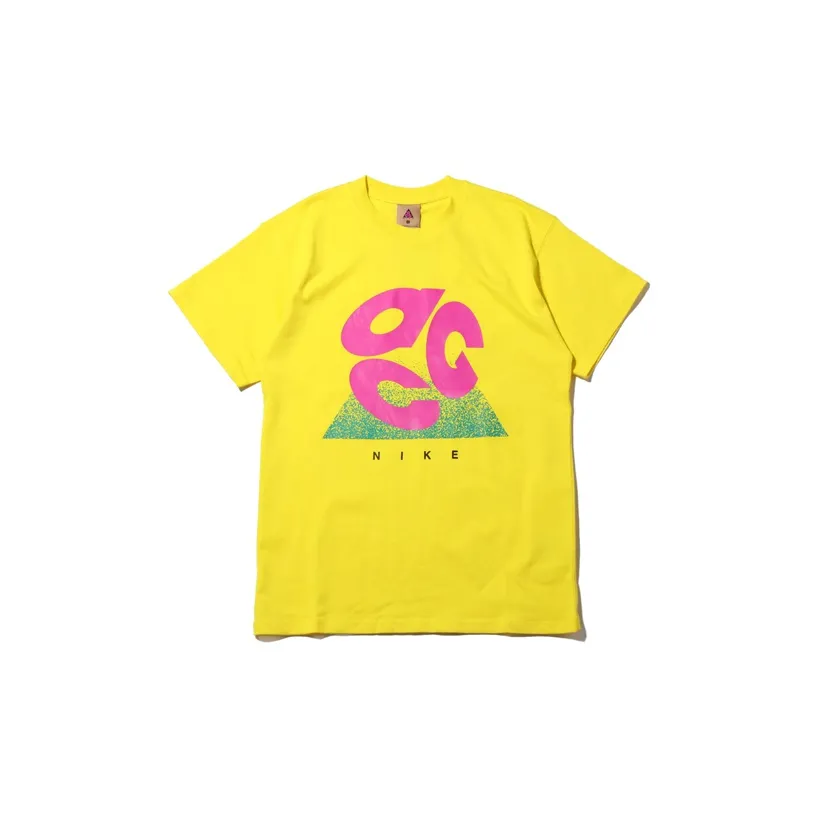 Nike ACG T Shirt Men's European Leather Yellow