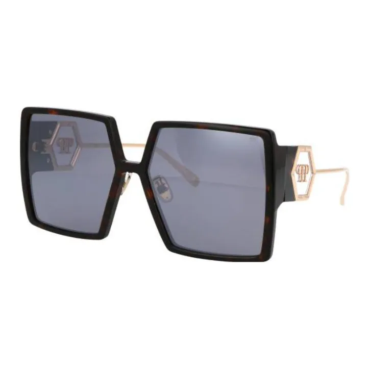 PHILIPP PLEIN Eyewear Logo Plaque Square Frame Sunglasses