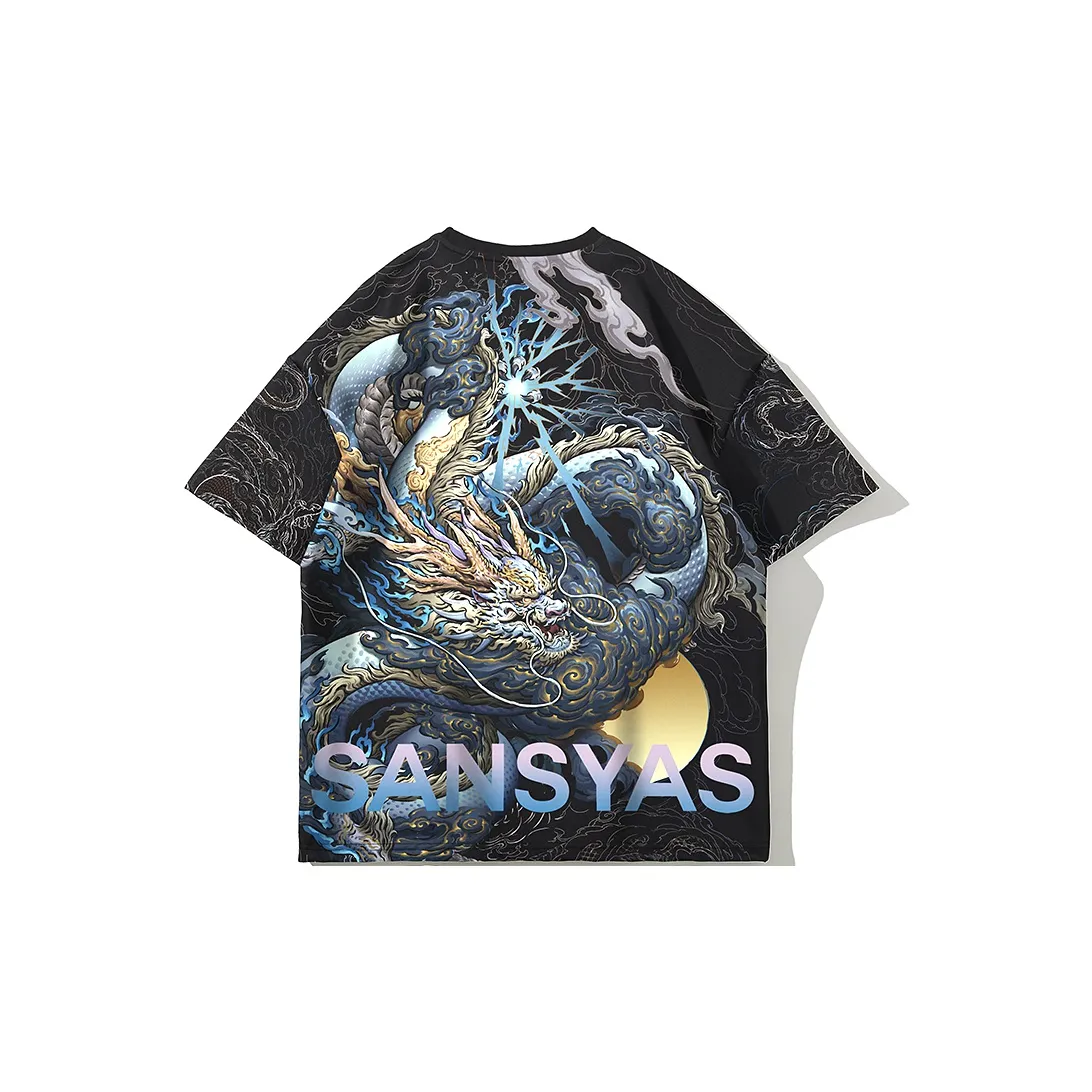 SANSYAS x XINJINGCHENGMING SS22 T-Shirt Унисекс