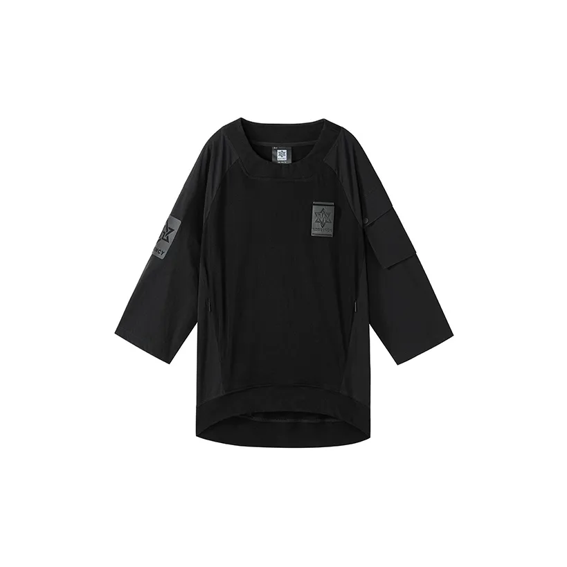 NORVINCY Comfortable And Breathable Sweat Wicking 100% Cotton Heavyweight 3/4 Sleeved T Shirt Unisex