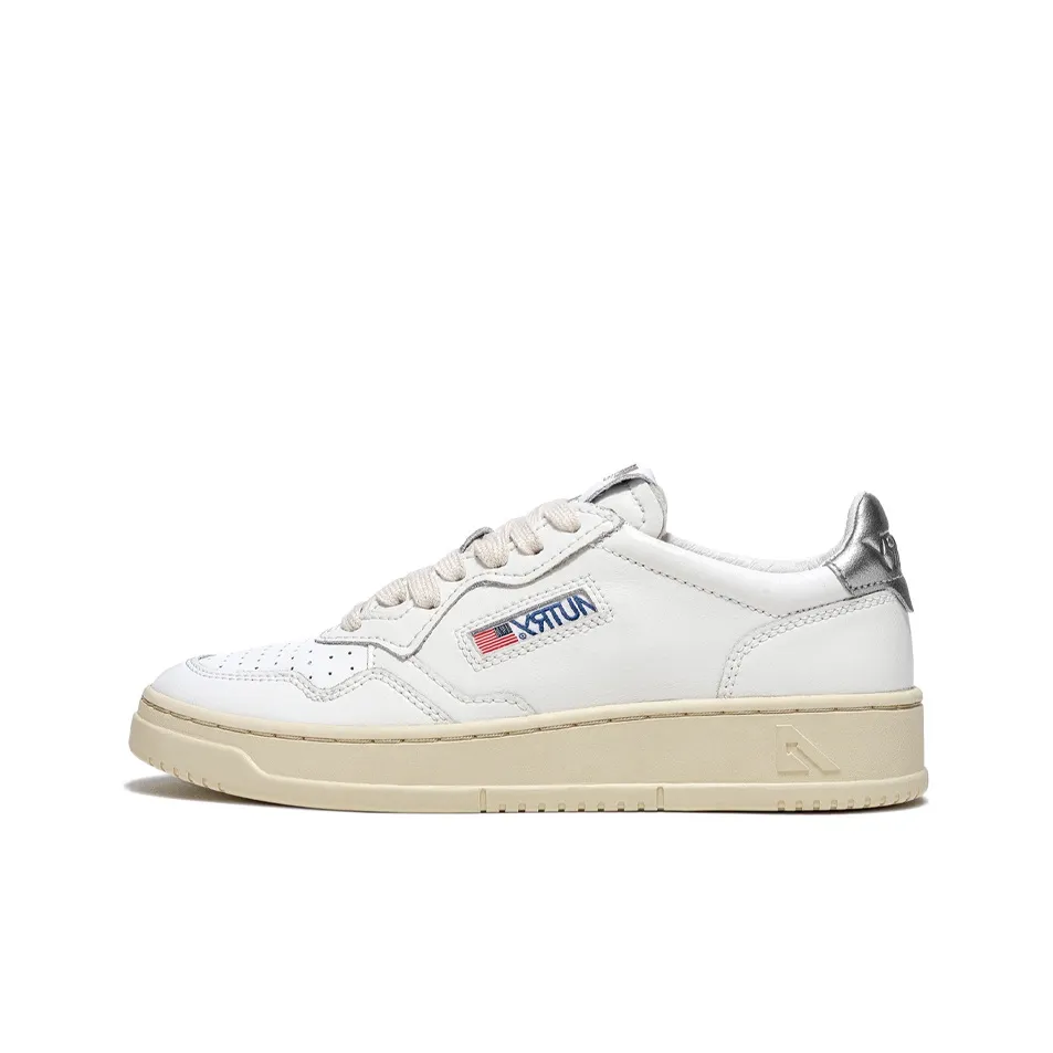 AUTRY Medalist White Silver Women's