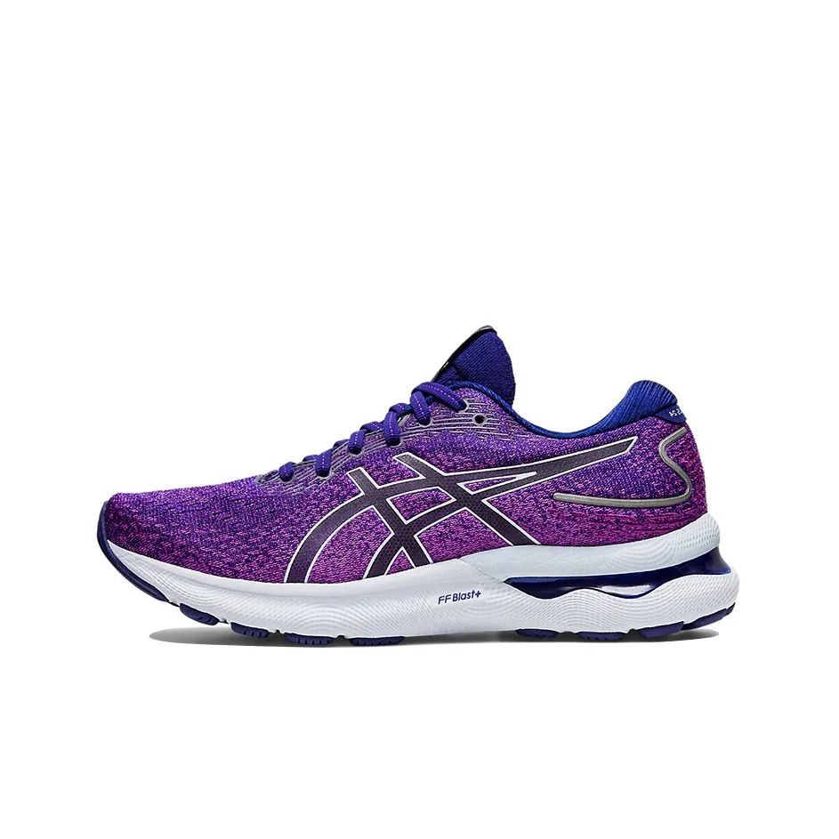 Asics Gel Nimbus 24 Low Топ Беговые кроссовки Женские Темно-фиолетовый