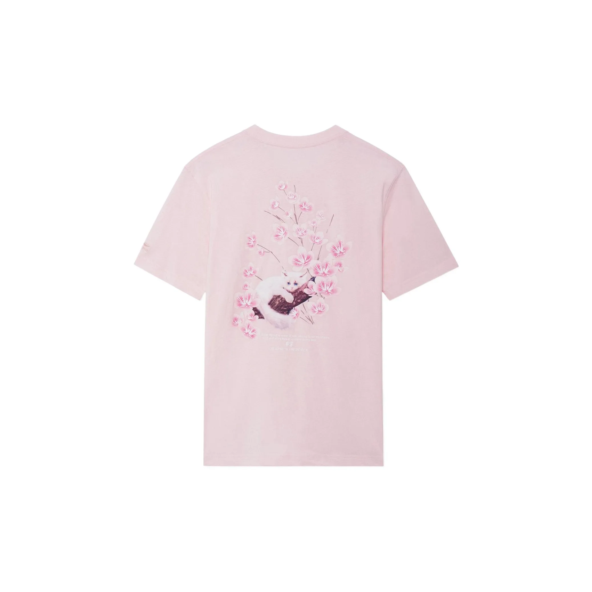 LiNing Sports Trend Series T Shirt Unisex New Light Pink