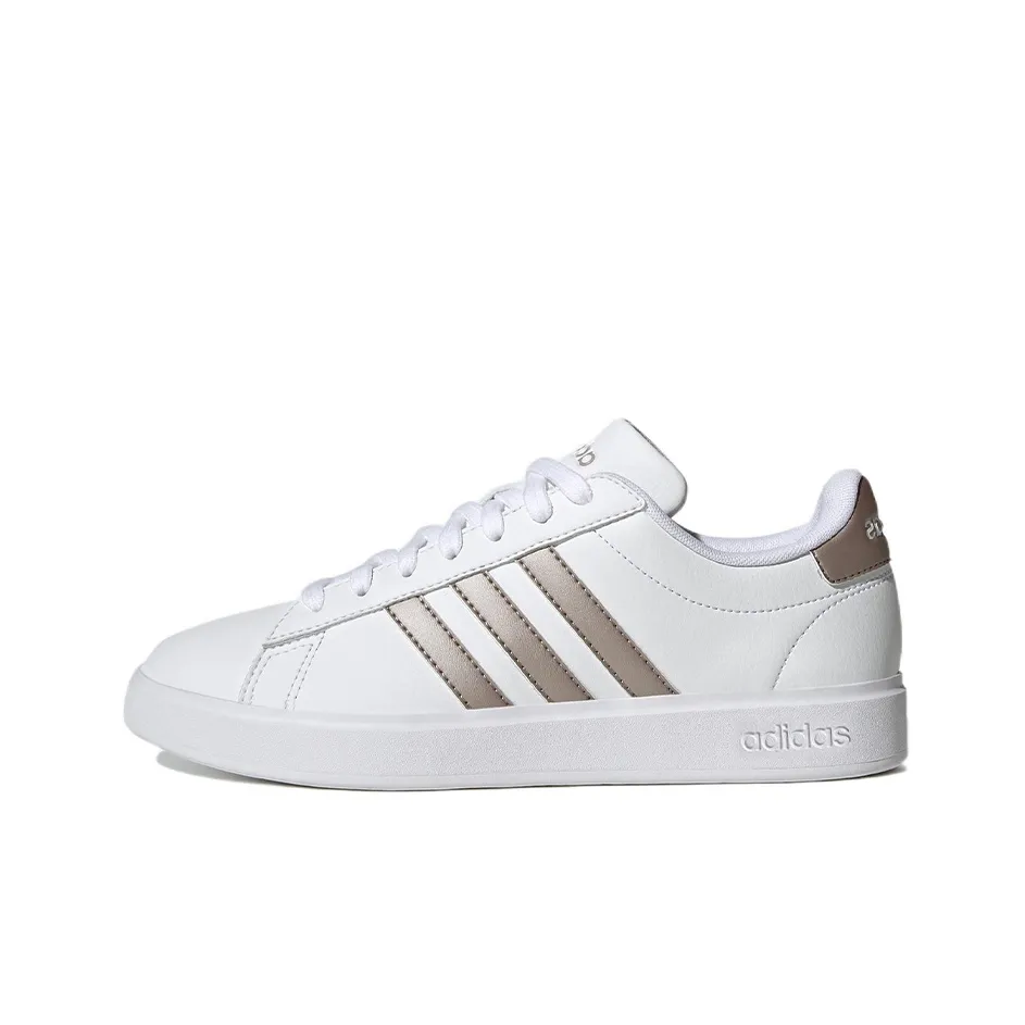 Adidas Neo Grand Court Cloud White Platinum Metallic Women's