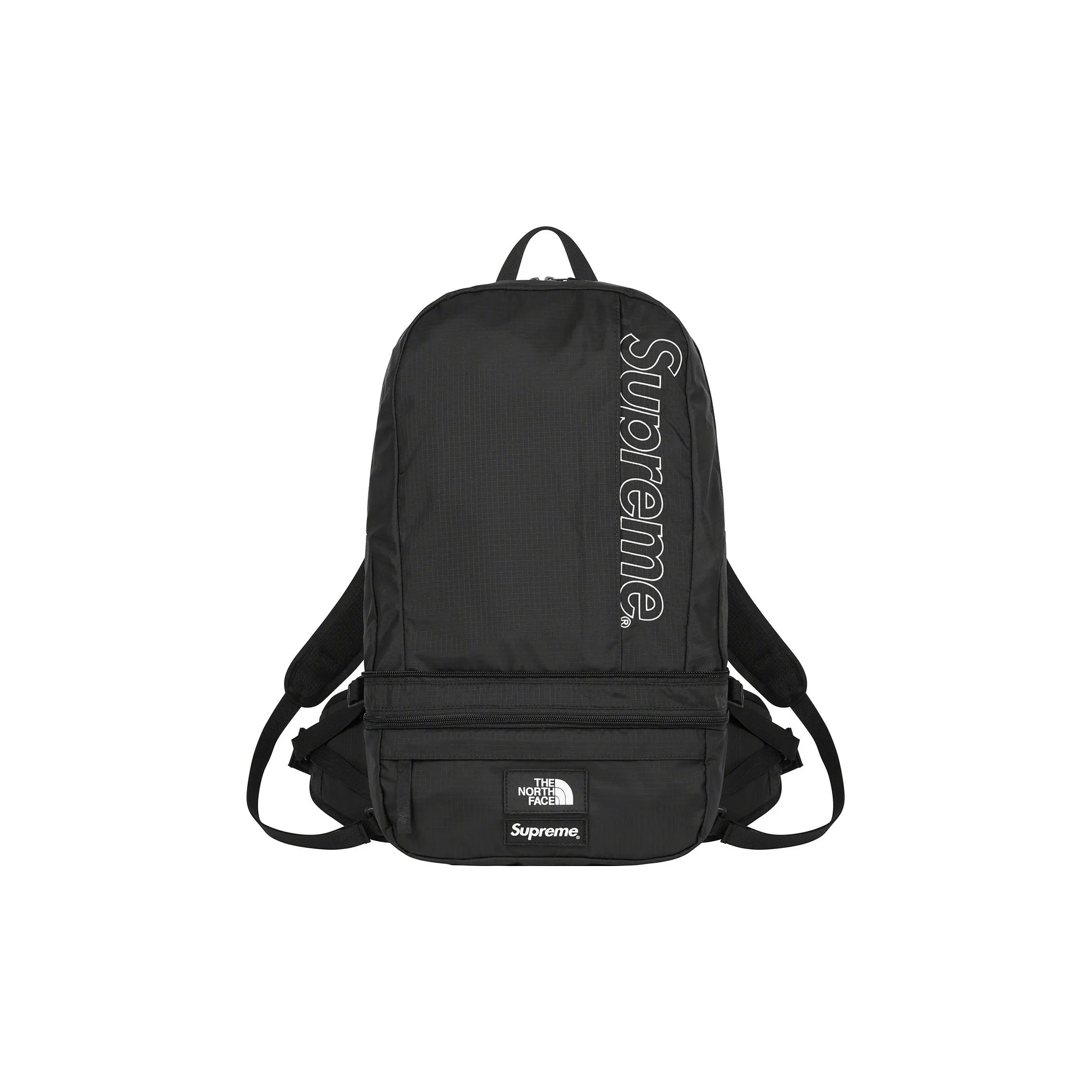 Supreme The North Face Collaboration Recycled Nylon Fanny Pack Backpack Unisex Multicolor