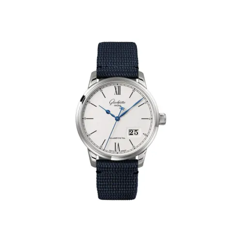Glashütte Original Автоматический Механический Movement Мужские SENATOR Часы 40 мм Белые