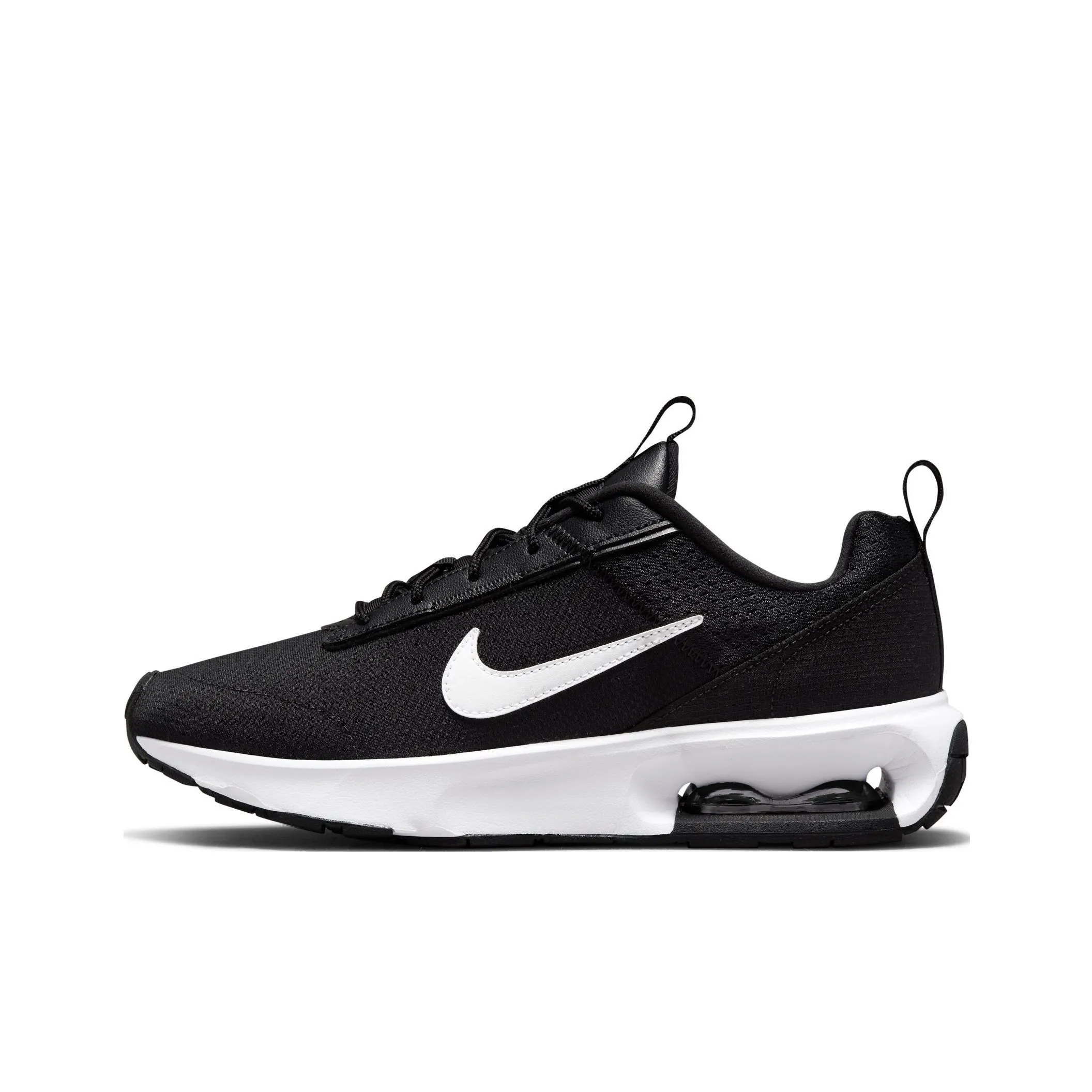 Nike Air Max INTRLK Лайт Низкий Топ Повседневный Женский Черный Белый