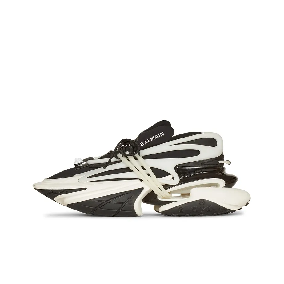 BALMAIN Unicorn Low 'Black White'