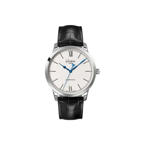 Glashütte Original Автоматический Механический Movement Мужские SENATOR Часы 40 мм Белые