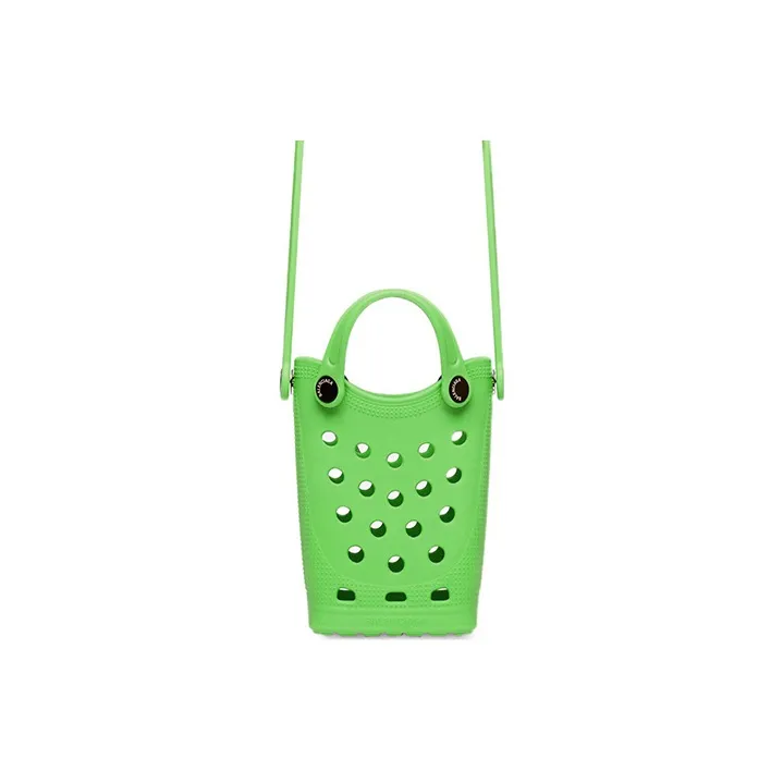 Balenciaga EVA Cell Phone Pouch, Crossbody Bag Women's Green