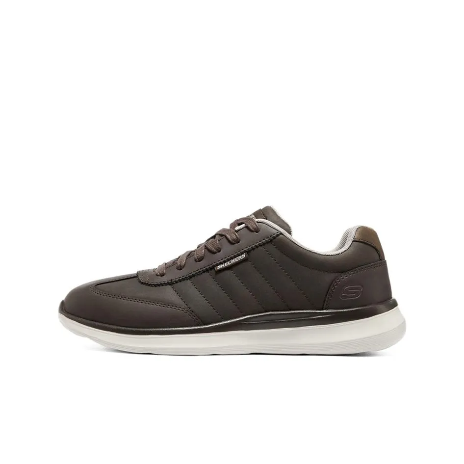 Skechers Delson 2,0 Низкий Топ Casual Мужской Шоколад