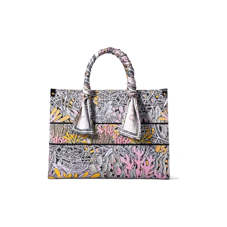 FION Fabric Tote Bag, Shopping Bag, Shoulder Bag, Handbag Tubas Women's
