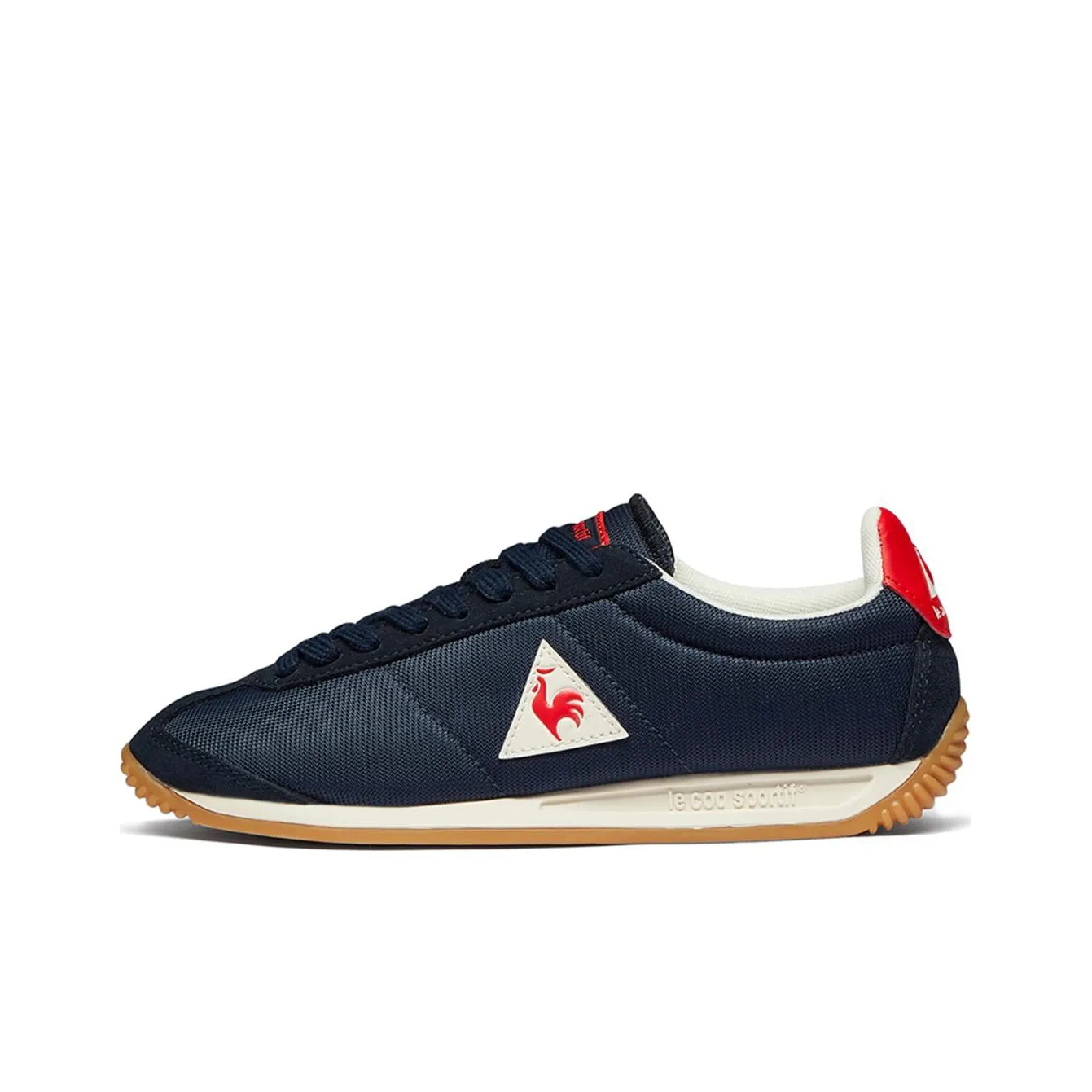 Le Coq Sportif Casual Shoes Unisex Low Top Navy Blue/Red