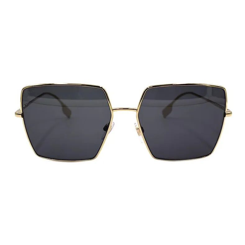 Burberry Нерегулярная форма Солнцезащитные очки Женские Золото