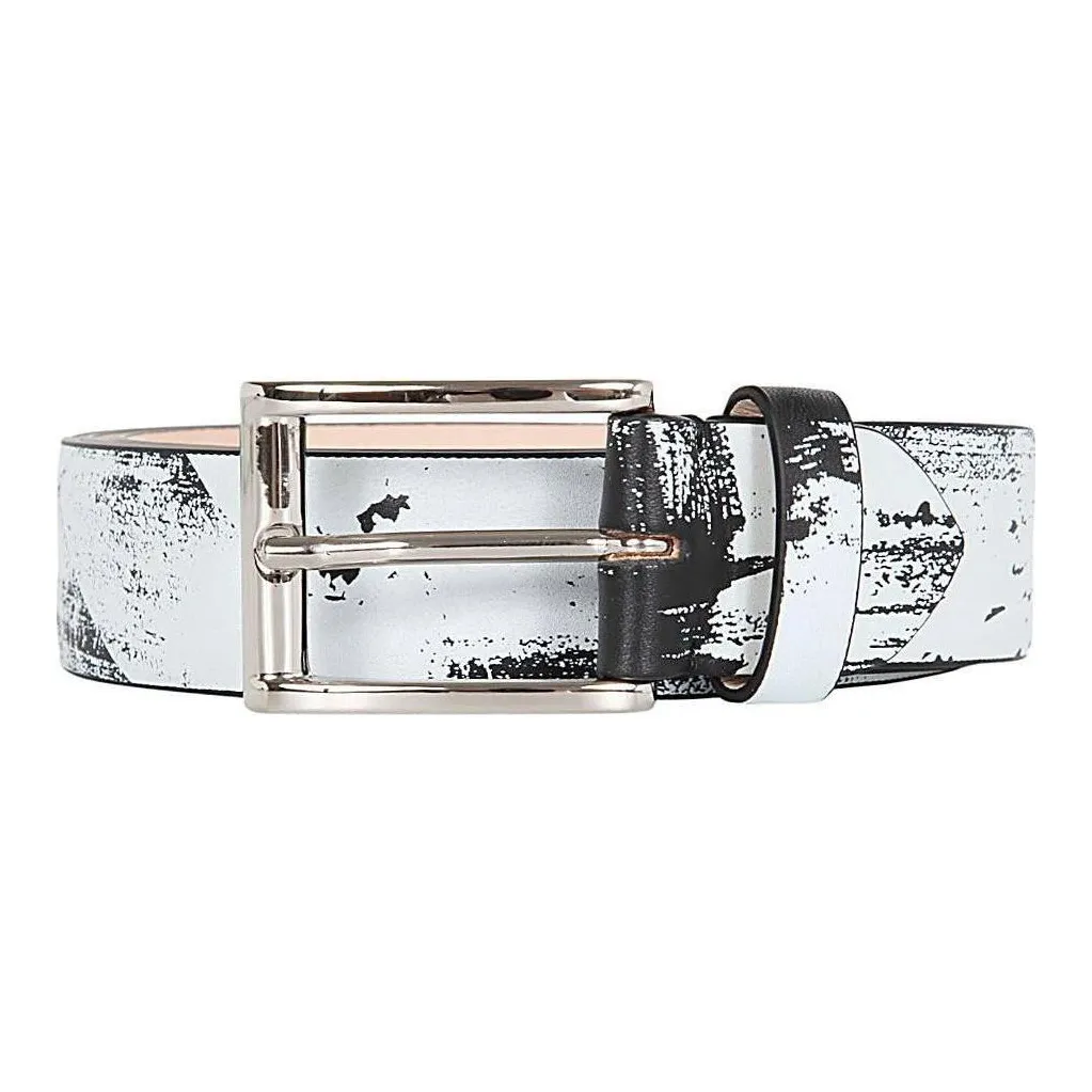 Maison Margiela Brush stroke Leather Belt
