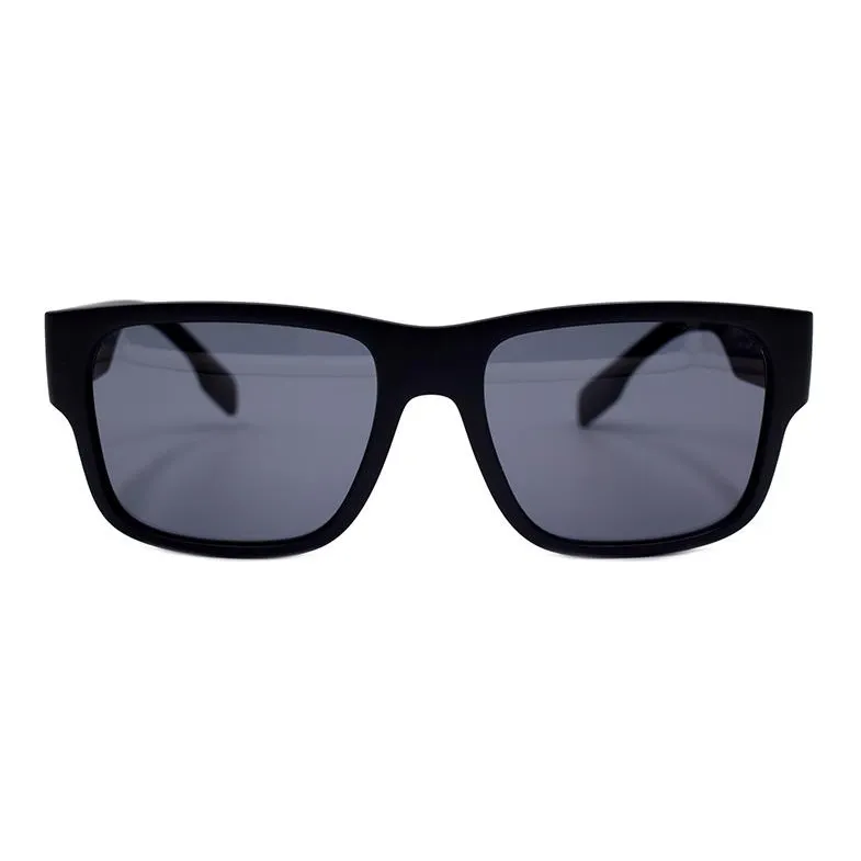 Burberry Trilayer sunglasses Men Matte Black/Polarized