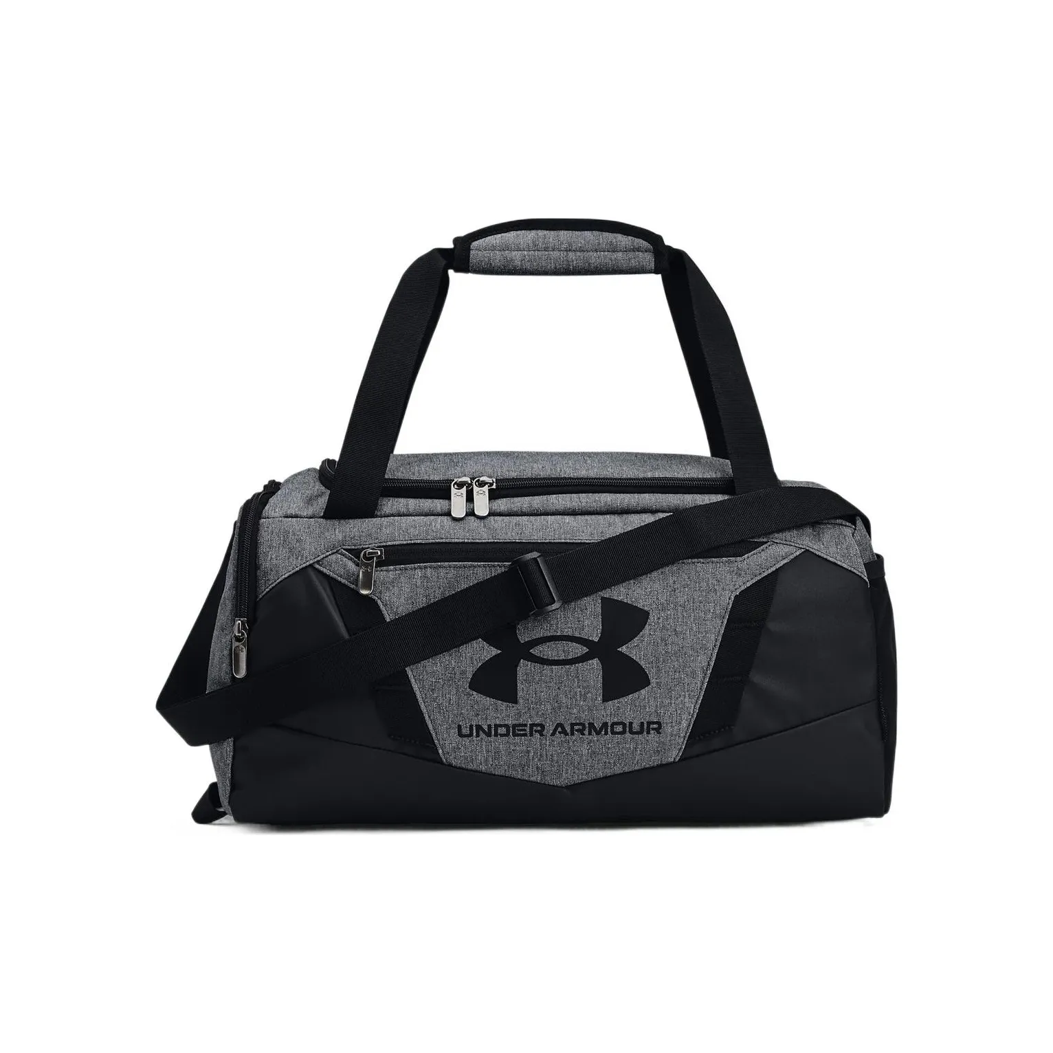 Under Armour Polyester Handbag Shoulder Bag Crossbody Bag Travel Bag Gym Bag Extra Small Unisex Black Gray