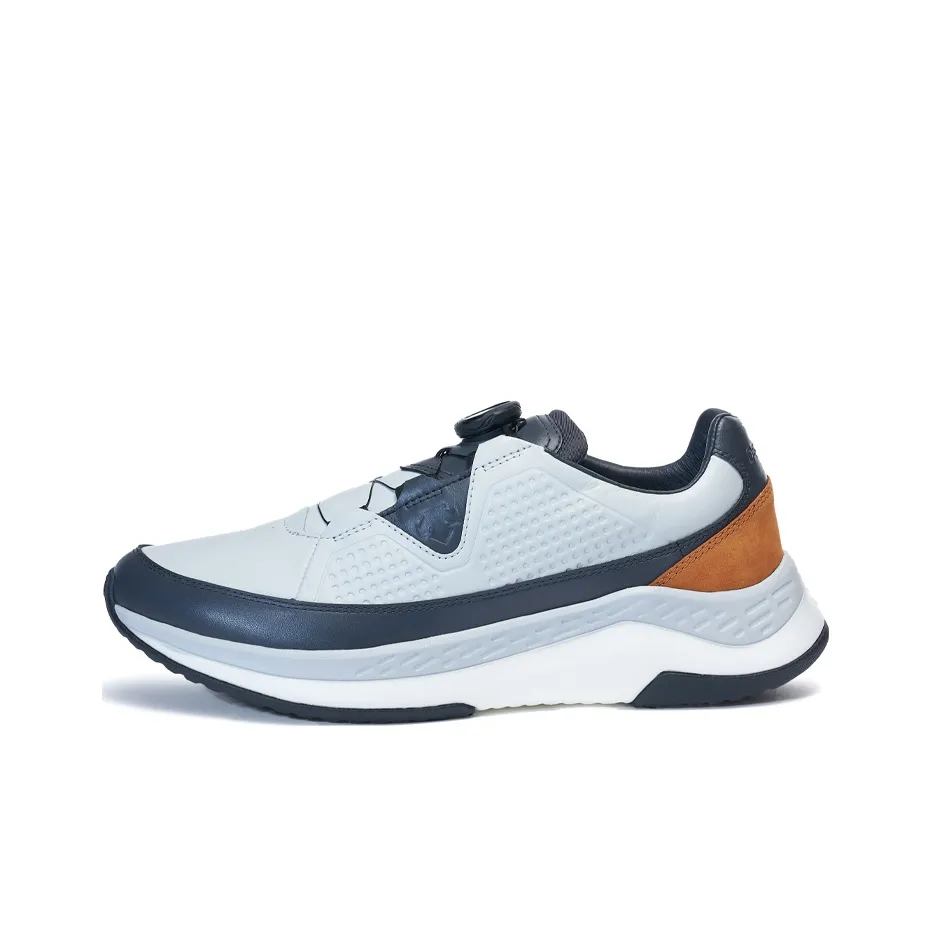 DESCENTE Dualis Abrasion Resistant, Breathable, Lightweight Low Top Casual Running Shoes Men
s Light Gray