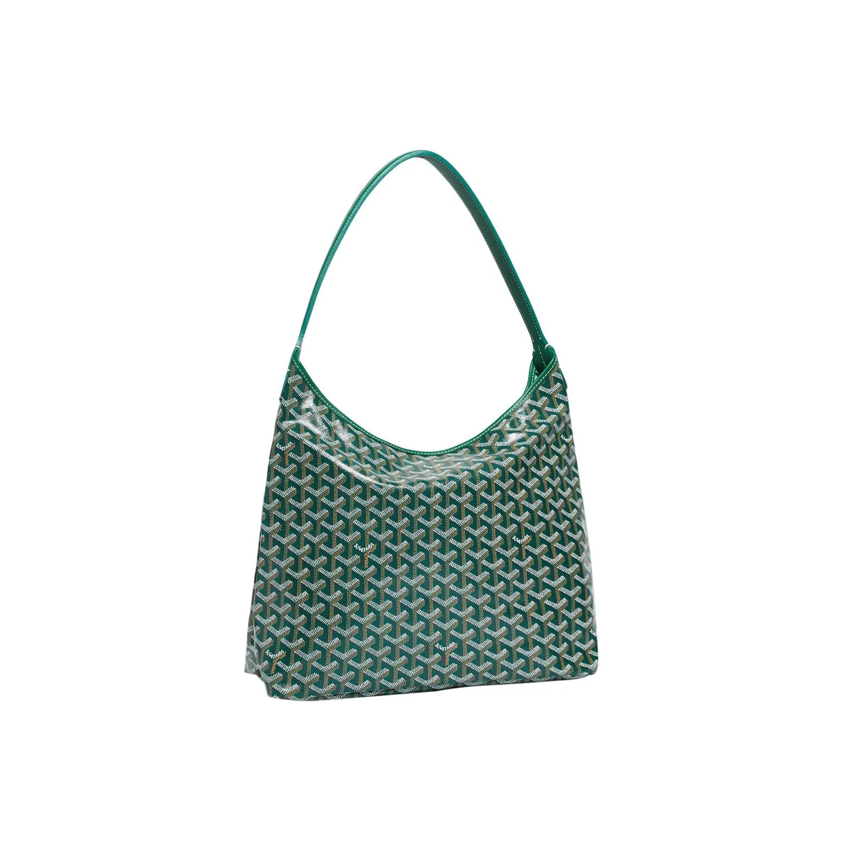 GOYARD Bohème Hobo Canvas With Leather Shoulder Bag Combo Bag One Shoulder Handbags Women's Green