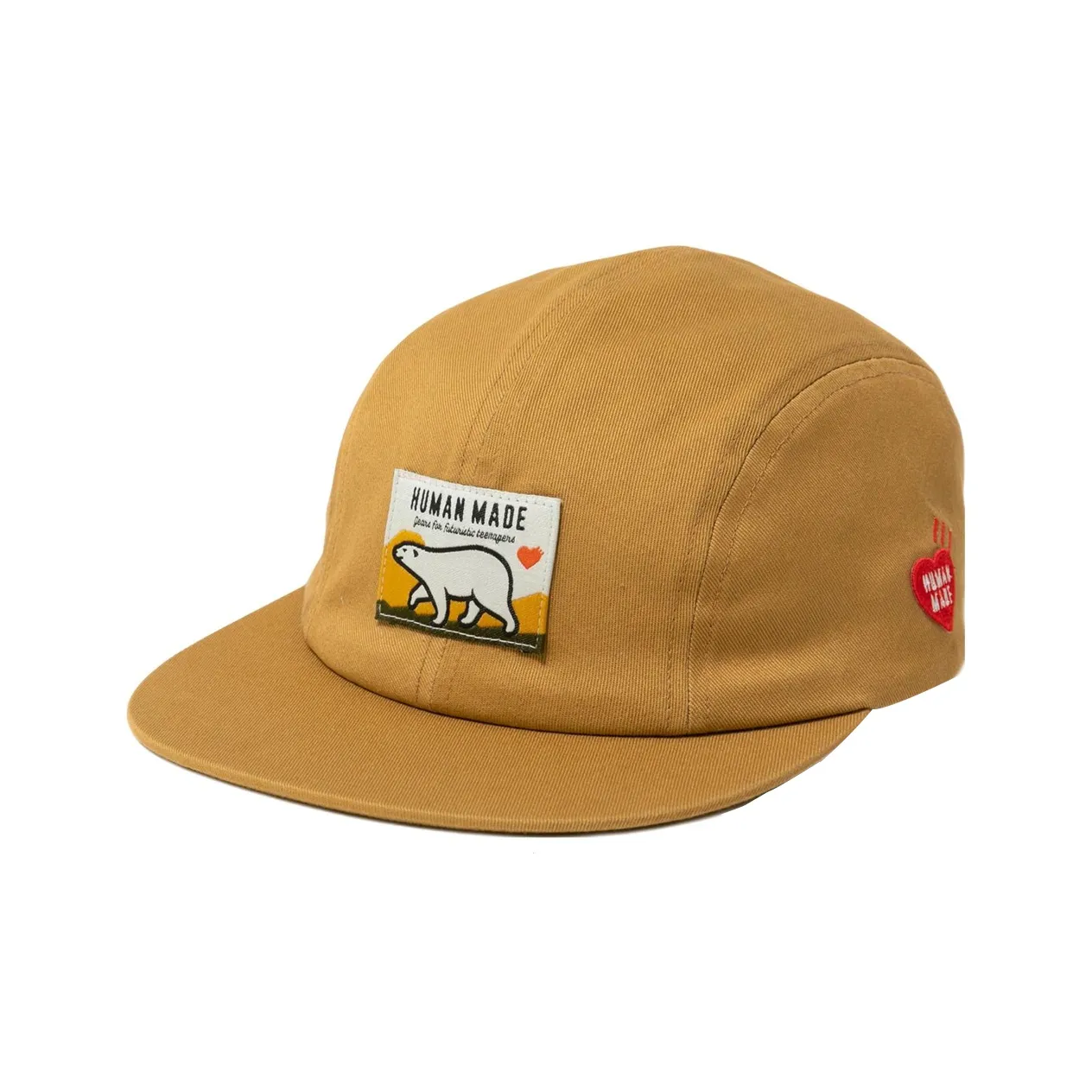 HUMAN MADE Polar Bear 4 Panel Twil Cap